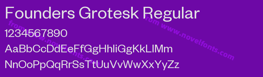 Founders Grotesk RegularPreview Founders Grotesk RegularPreview