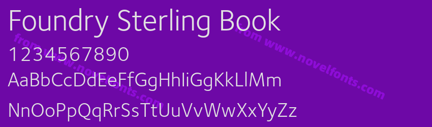 Foundry Sterling BookPreview Foundry Sterling BookPreview