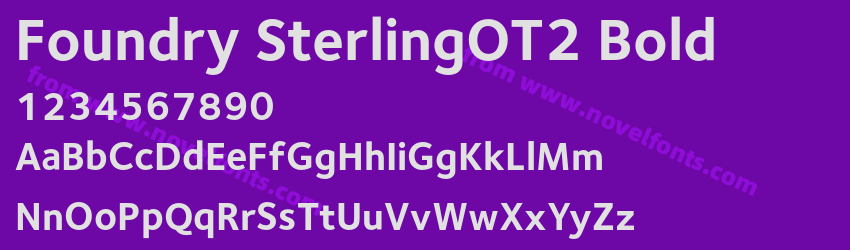 Foundry SterlingOT2 BoldPreview Foundry SterlingOT2 BoldPreview