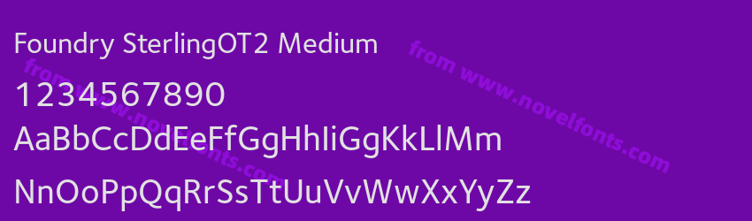 Foundry SterlingOT2 MediumPreview Foundry SterlingOT2 MediumPreview