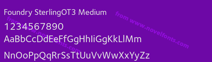 Foundry SterlingOT3 MediumPreview