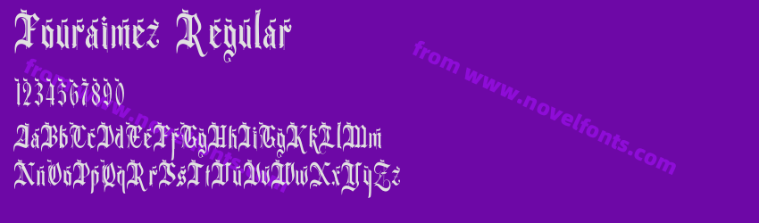 Fouraimez RegularPreview Fouraimez RegularPreview