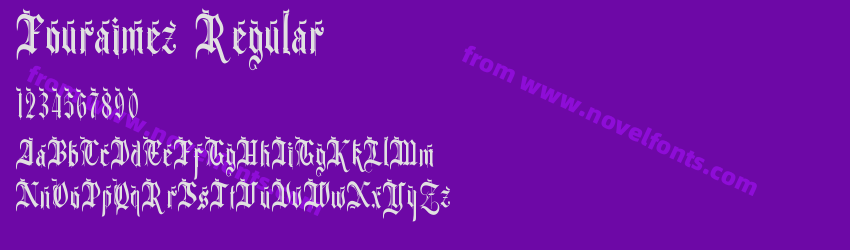 Fouraimez RegularPreview