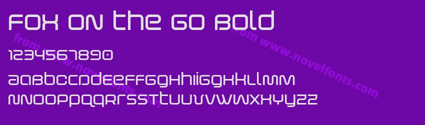 Fox on the Go BoldPreview