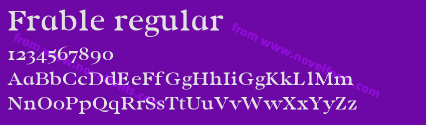 Frable regularPreview