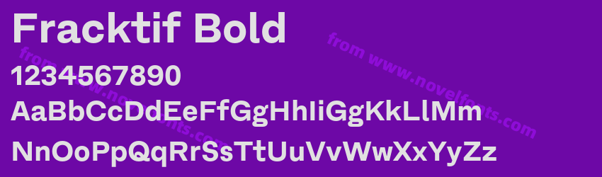 Fracktif BoldPreview Fracktif BoldPreview