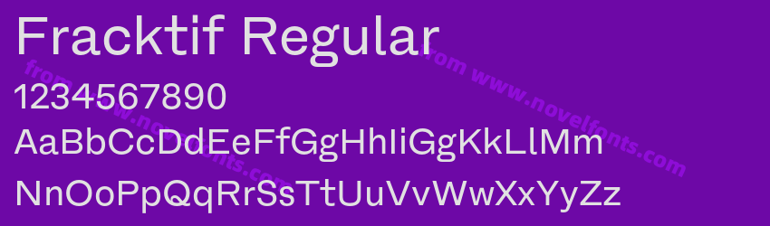 Fracktif RegularPreview Fracktif RegularPreview