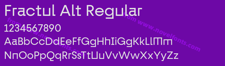 Fractul Alt RegularPreview Fractul Alt RegularPreview