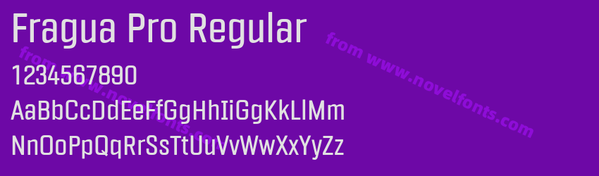 Fragua Pro RegularPreview Fragua Pro RegularPreview