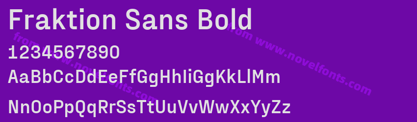 Fraktion Sans BoldPreview Fraktion Sans BoldPreview