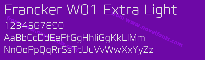 Francker W01 Extra LightPreview Francker W01 Extra LightPreview
