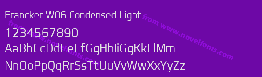 Francker W06 Condensed LightPreview Francker W06 Condensed LightPreview