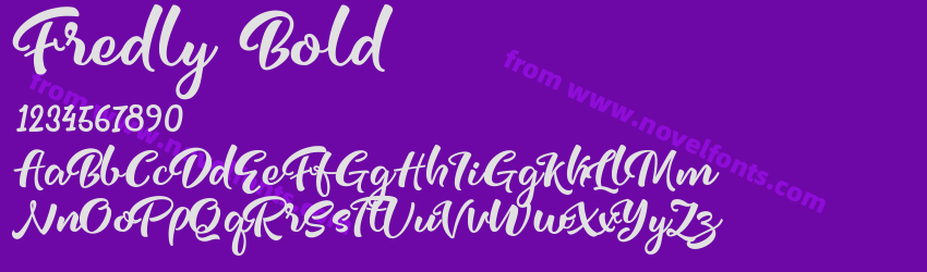 Fredly BoldPreview Fredly BoldPreview