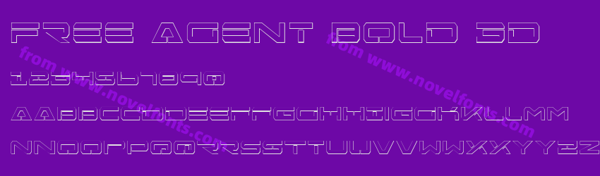 Free Agent Bold 3DPreview Free Agent Bold 3DPreview
