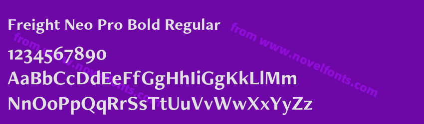 Freight Neo Pro Bold RegularPreview Freight Neo Pro Bold RegularPreview