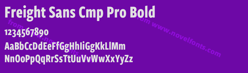 Freight Sans Cmp Pro BoldPreview Freight Sans Cmp Pro BoldPreview
