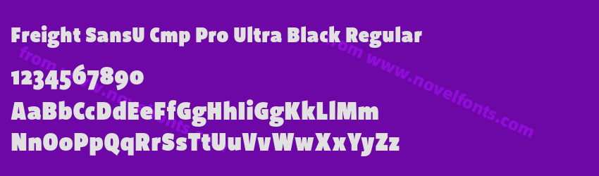 Freight SansU Cmp Pro Ultra Black RegularPreview Freight SansU Cmp Pro Ultra Black RegularPreview