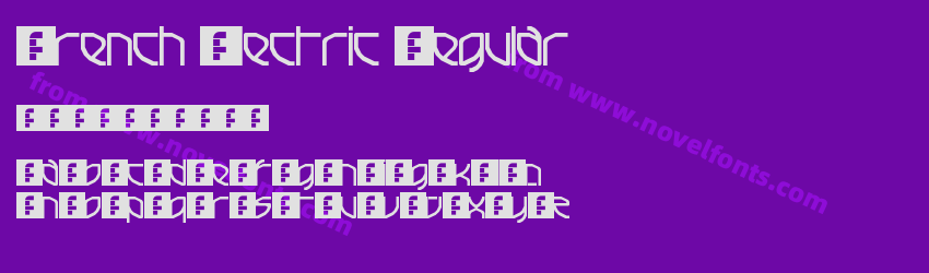 French Electric RegularPreview