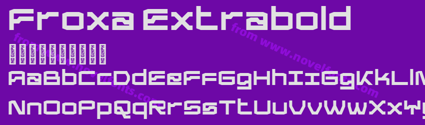 Froxa ExtraboldPreview Froxa ExtraboldPreview
