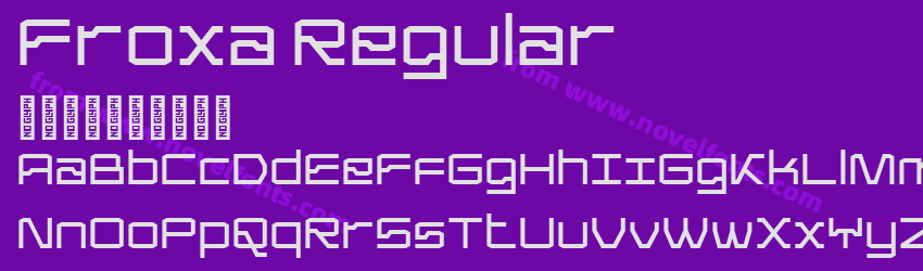 Froxa RegularPreview Froxa RegularPreview