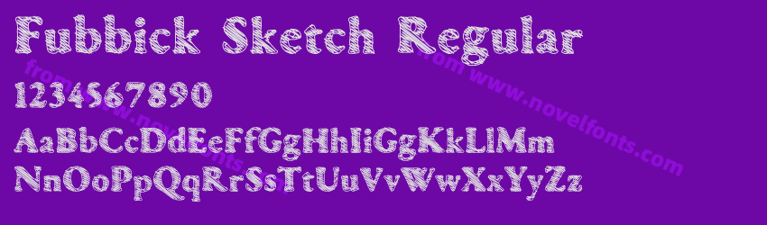Fubbick Sketch RegularPreview Fubbick Sketch RegularPreview