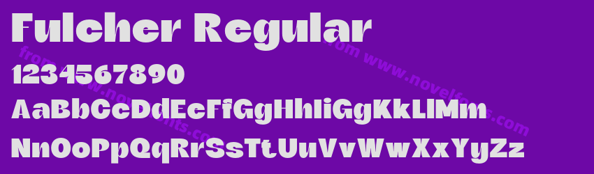 Fulcher RegularPreview Fulcher RegularPreview