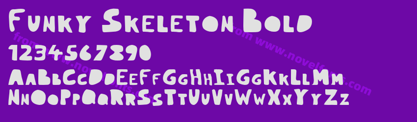 Funky Skeleton BoldPreview