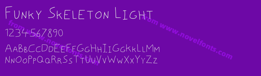 Funky Skeleton LightPreview Funky Skeleton LightPreview
