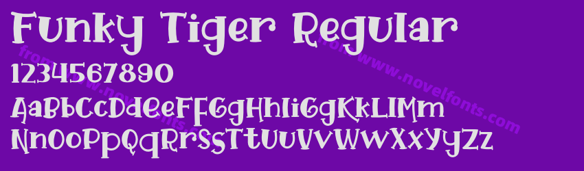 Funky Tiger RegularPreview Funky Tiger RegularPreview