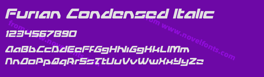 Furian Condensed ItalicPreview Furian Condensed ItalicPreview