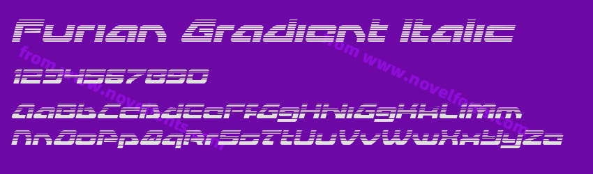 Furian Gradient ItalicPreview Furian Gradient ItalicPreview