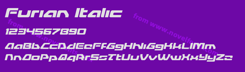 Furian ItalicPreview Furian ItalicPreview