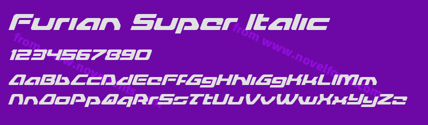 Furian Super ItalicPreview Furian Super ItalicPreview