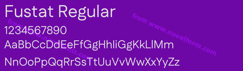 Fustat RegularPreview Fustat RegularPreview