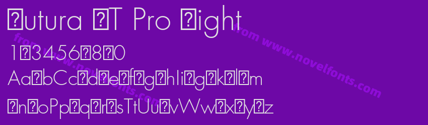 Futura LT Pro LightPreview Futura LT Pro LightPreview