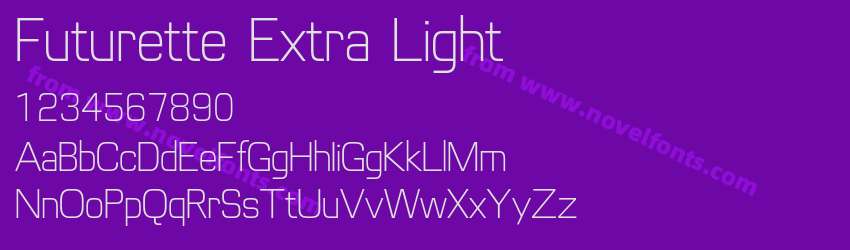Futurette Extra LightPreview Futurette Extra LightPreview