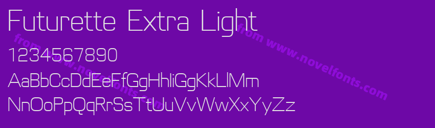 Futurette Extra LightPreview Futurette Extra LightPreview