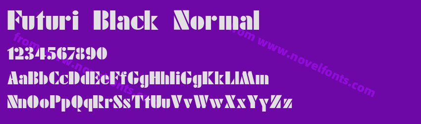 Futuri Black NormalPreview Futuri Black NormalPreview