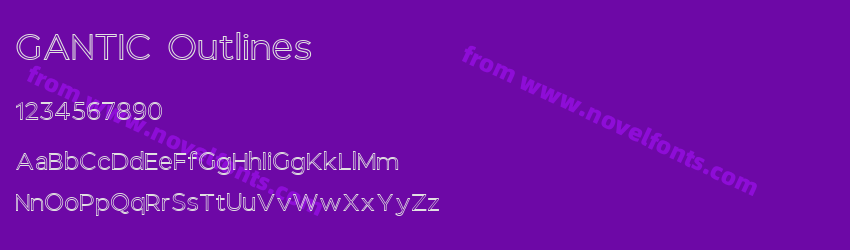 GANTIC OutlinesPreview GANTIC OutlinesPreview