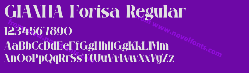 GIANHA Forisa RegularPreview