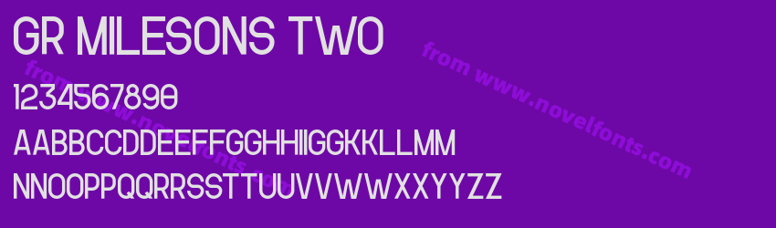 GR Milesons TwoPreview GR Milesons TwoPreview