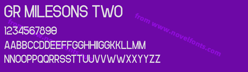 GR Milesons TwoPreview GR Milesons TwoPreview