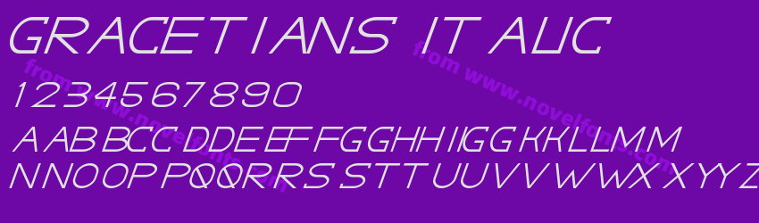 GRACETIANS ItalicPreview GRACETIANS ItalicPreview
