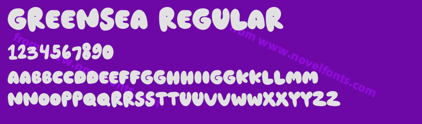 GREENSEA RegularPreview GREENSEA RegularPreview
