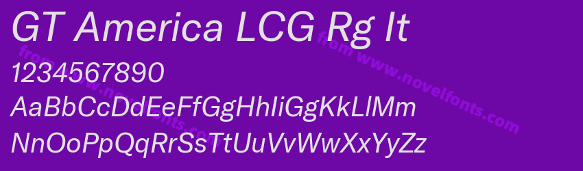 GT America LCG Rg ItPreview GT America LCG Rg ItPreview