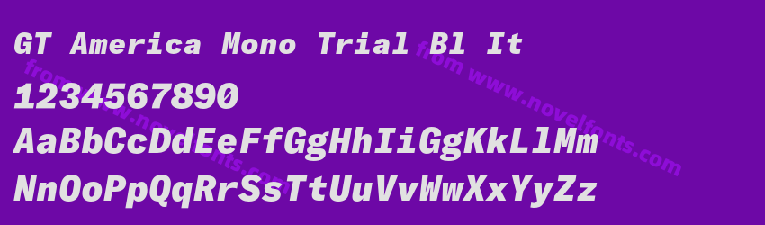 GT America Mono Trial Bl ItPreview