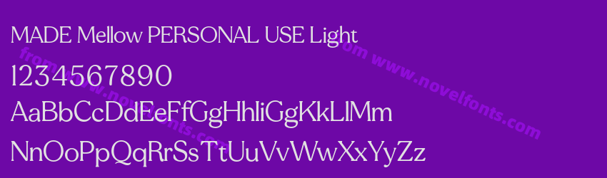 MADE Mellow PERSONAL USE LightPreview
