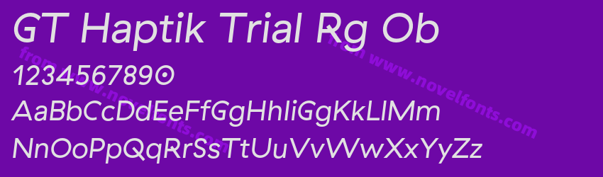 GT Haptik Trial Rg ObPreview
