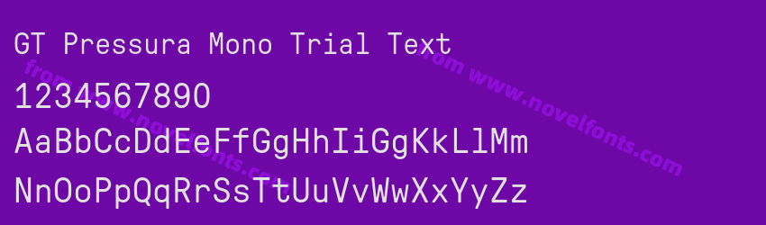 GT Pressura Mono Trial TextPreview GT Pressura Mono Trial TextPreview