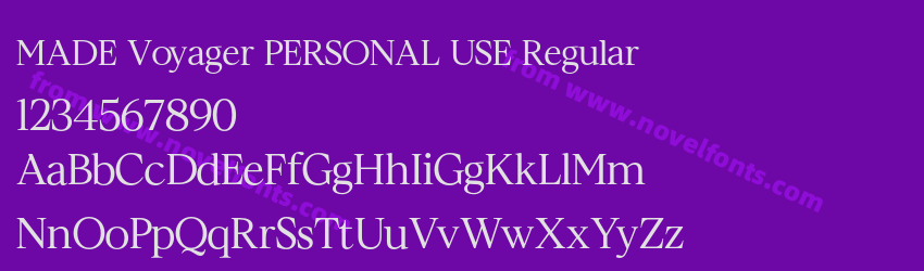 MADE Voyager PERSONAL USE RegularPreview